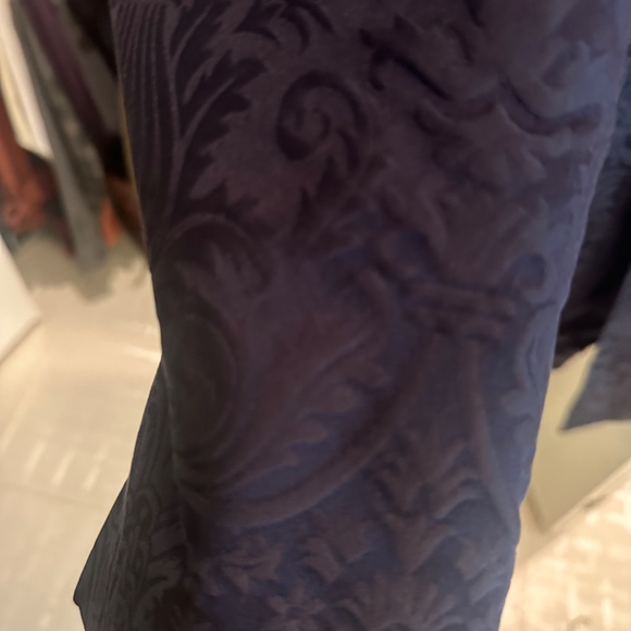 Mens 3/4 length blue vintage peak lapel. Technical may be a morning coat - Picture 5 of 7